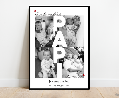 Affiche Tu es le Meilleur Papi