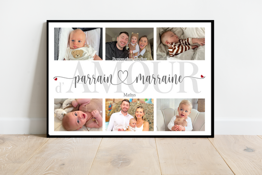 Affiche Parrain Marraine