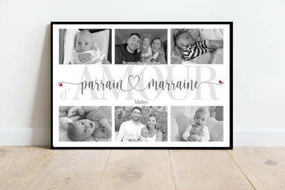 Affiche Parrain Marraine