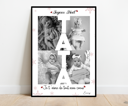 Affiche Joyeux Noël Tata