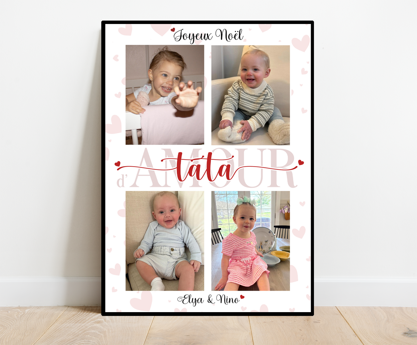 Affiche Joyeux Noël Tata