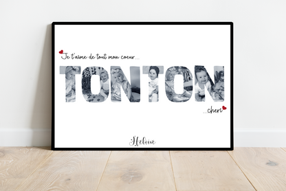 Affiche Tonton chéri
