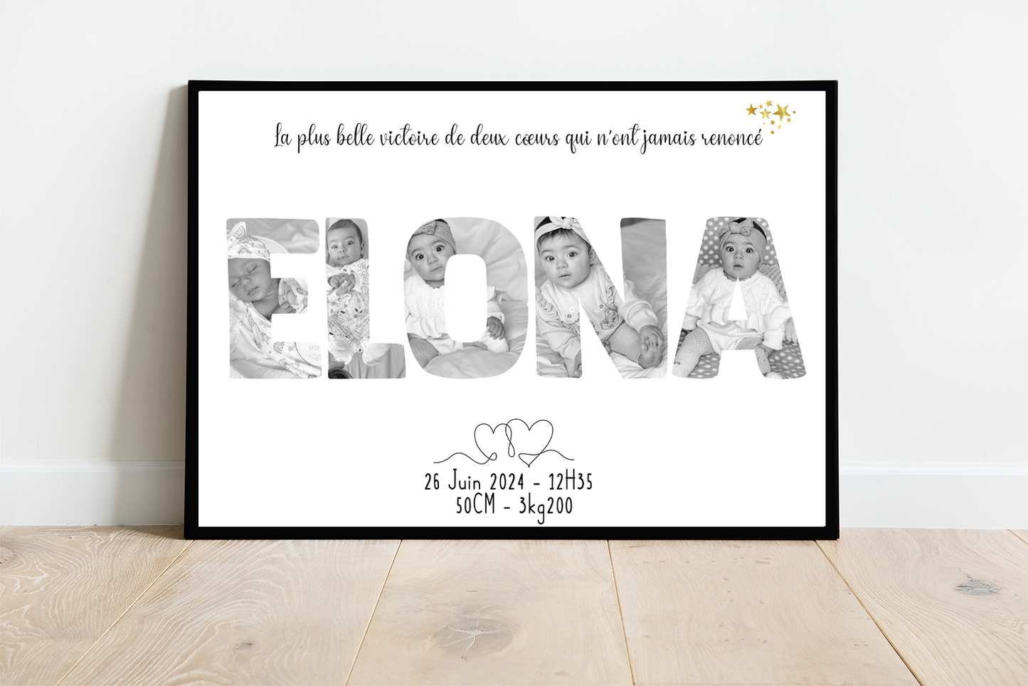 Affiche Bébé Victoire