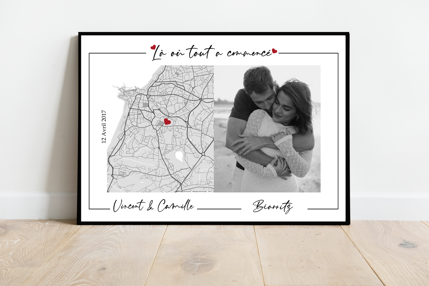 Là où tout a commencé - Affiche personnalisée