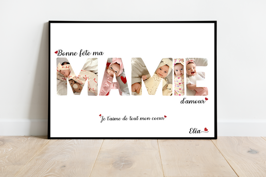 Affiche Bonne fête Mamie