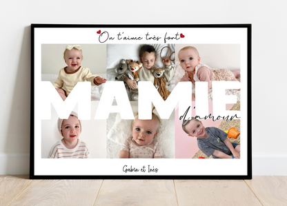 Affiche Mamie d'amour