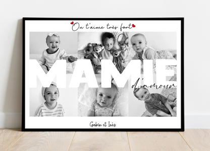 Affiche Mamie d'amour