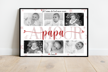 Affiche Noël PAPA