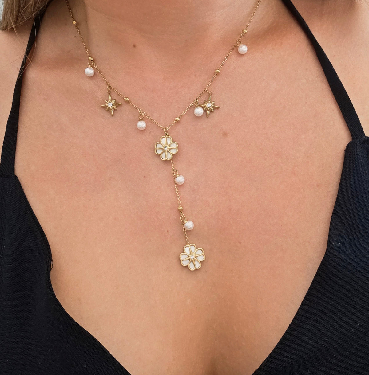 Acier Inoxydable • COLLIER Y FLORA