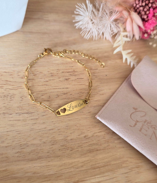 Bracelet Gourmette Mila • Acier inoxydable