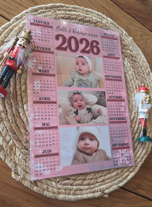 Affiche Calendrier 2026