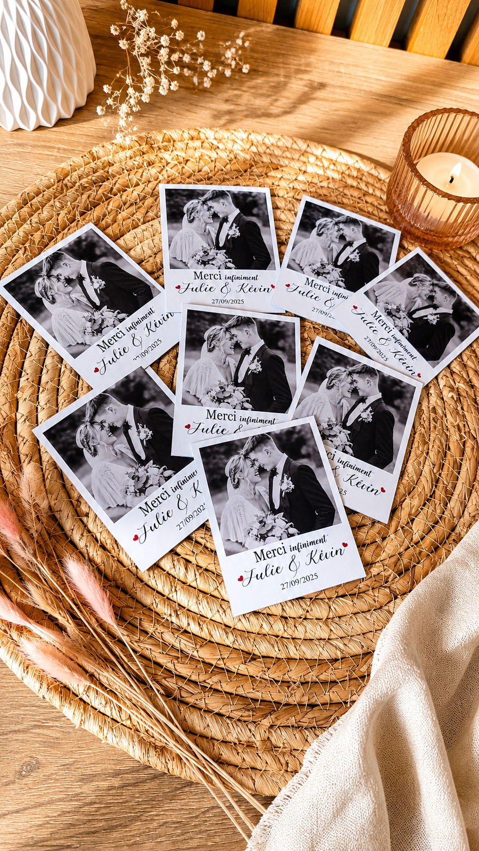 Magnet Faire Part – Souvenir de mariage
