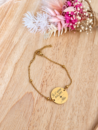 Bracelet •Olivia •  Acier inoxydable