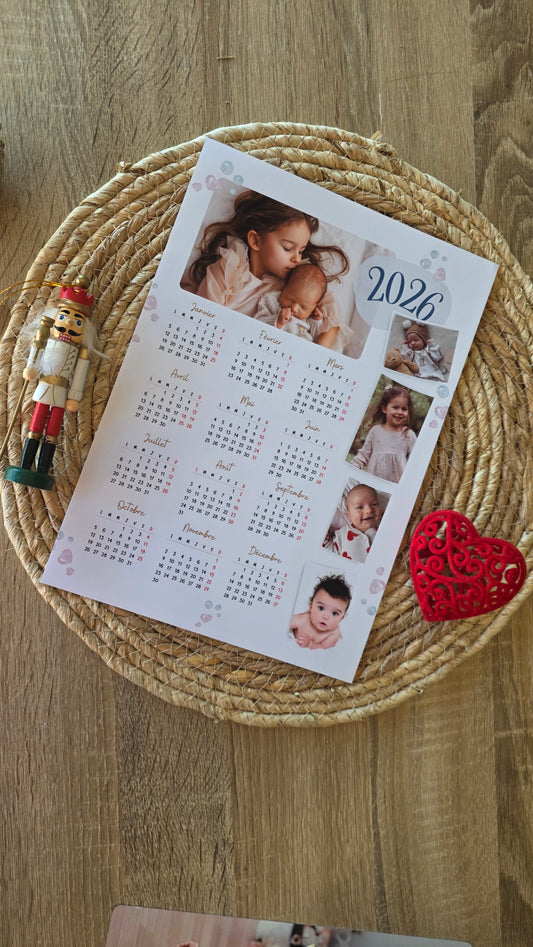 Affiche Calendrier 2026