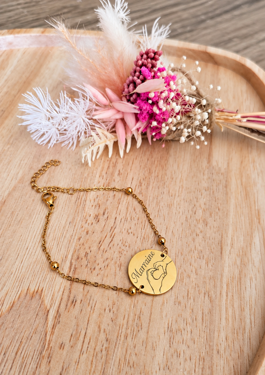 Bracelet •Olivia •  Acier inoxydable