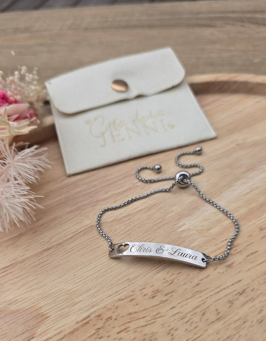 Bracelet Gourmette Duo • Acier Inoxydable