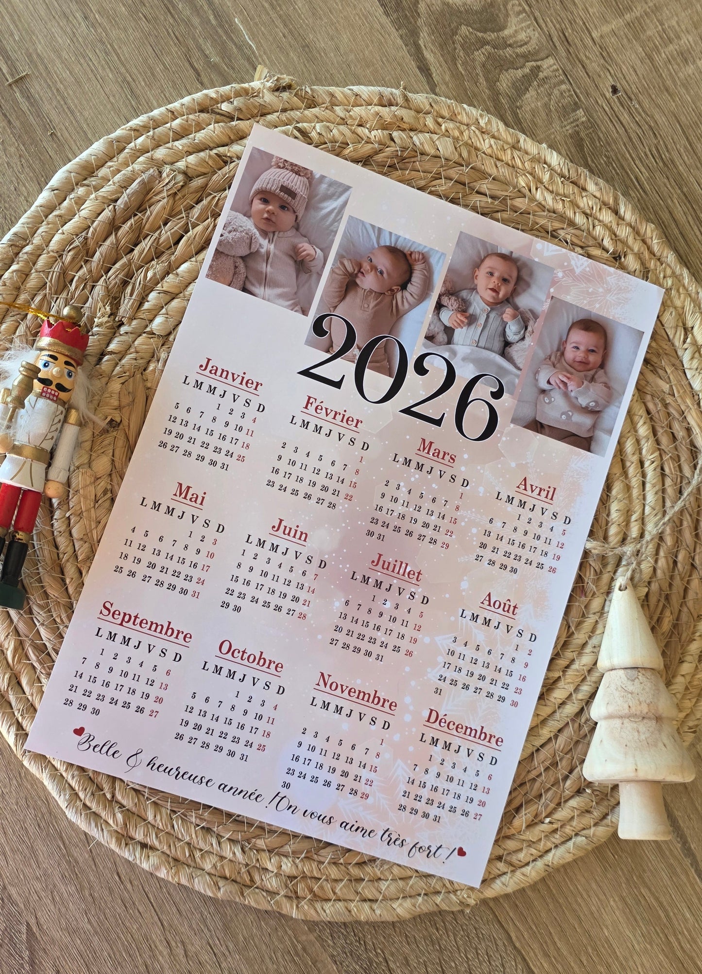 Affiche Calendrier 2026